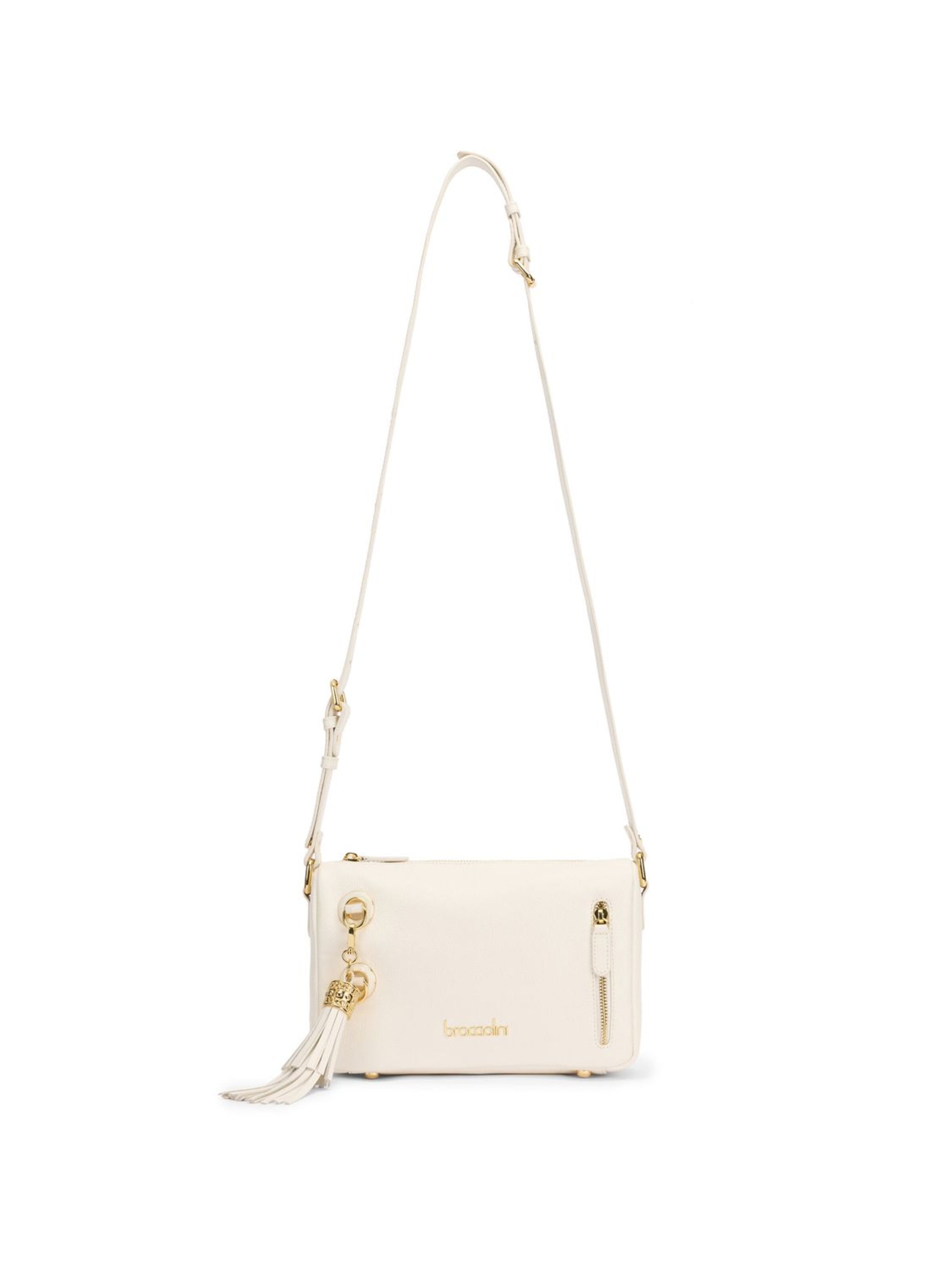 Braccialini Schultertasche 'Margot'‌‌‌‌‌‌ in Weiß: Vorderseite