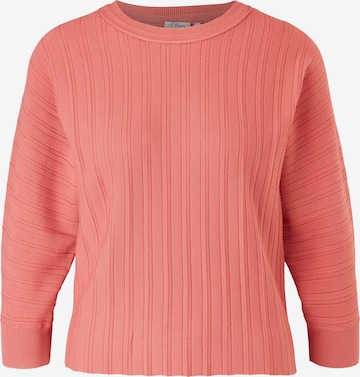 s.Oliver BLACK LABEL Sweater in Orange: front