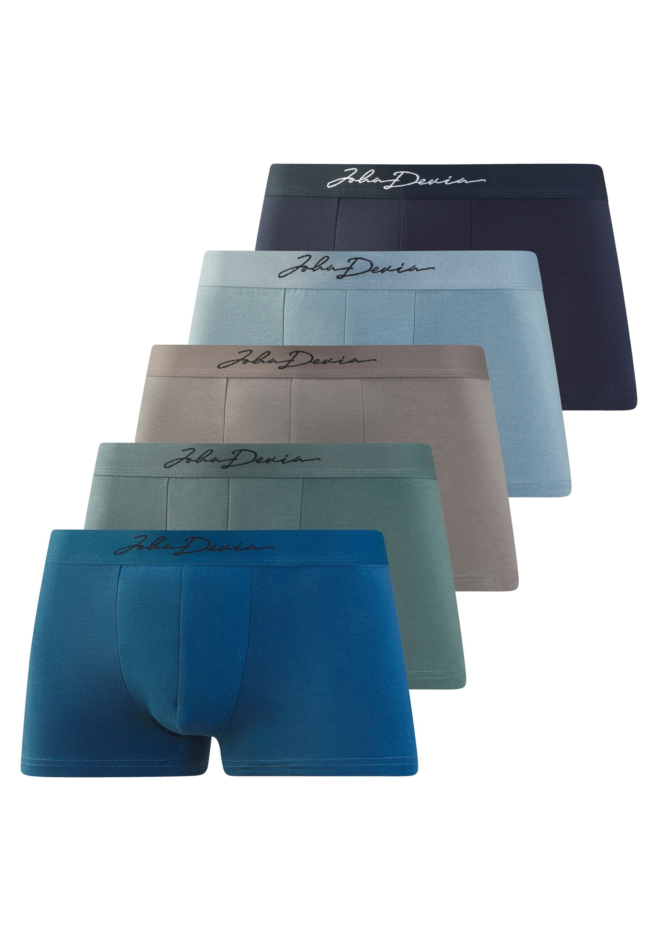 JOHN DEVIN Boxer shorts in Blue: front