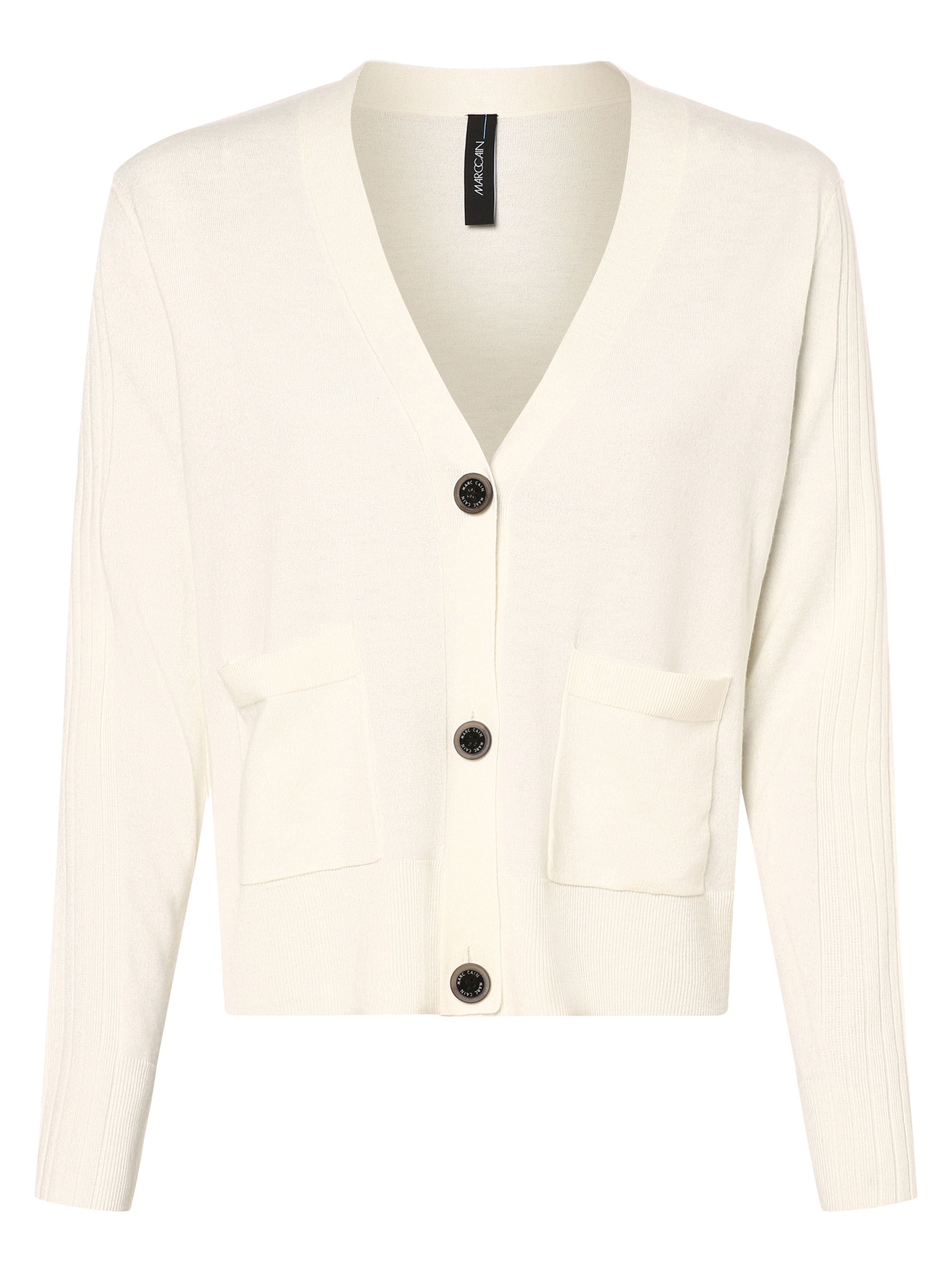 Marc Cain Strickjacke in Beige: Vorderseite