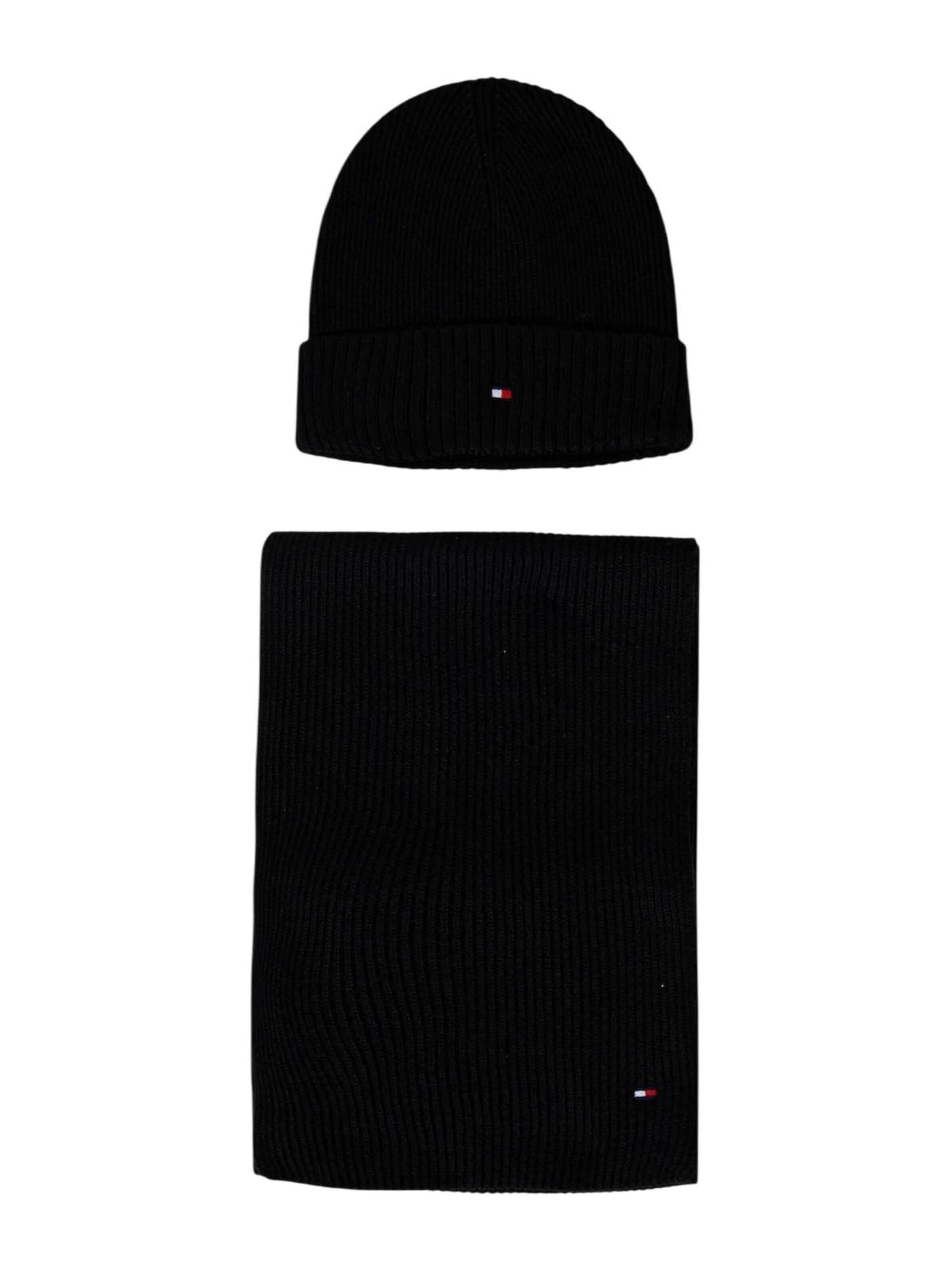 TOMMY HILFIGER - Chal en negro: frente