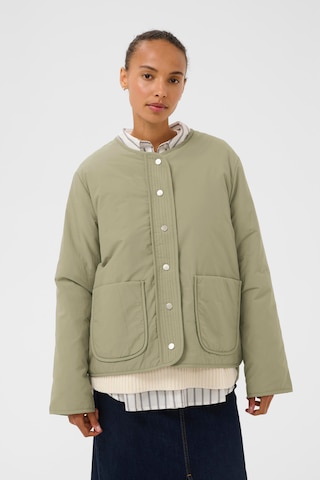 Part Two Tussenjas 'YaminaPW' in Groen: voorkant