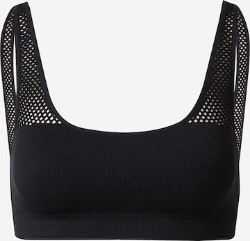 Monki Bustier BH in Zwart: voorkant