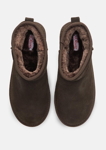 Boots s.Oliver en marron : au dessus