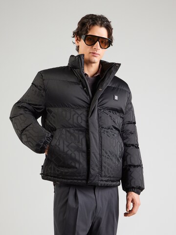 Veste mi-saison 'Balto2541' HUGO en noir : devant