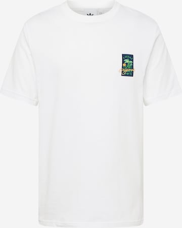 ADIDAS ORIGINALS T-shirt 'OLL' i vit: framsida