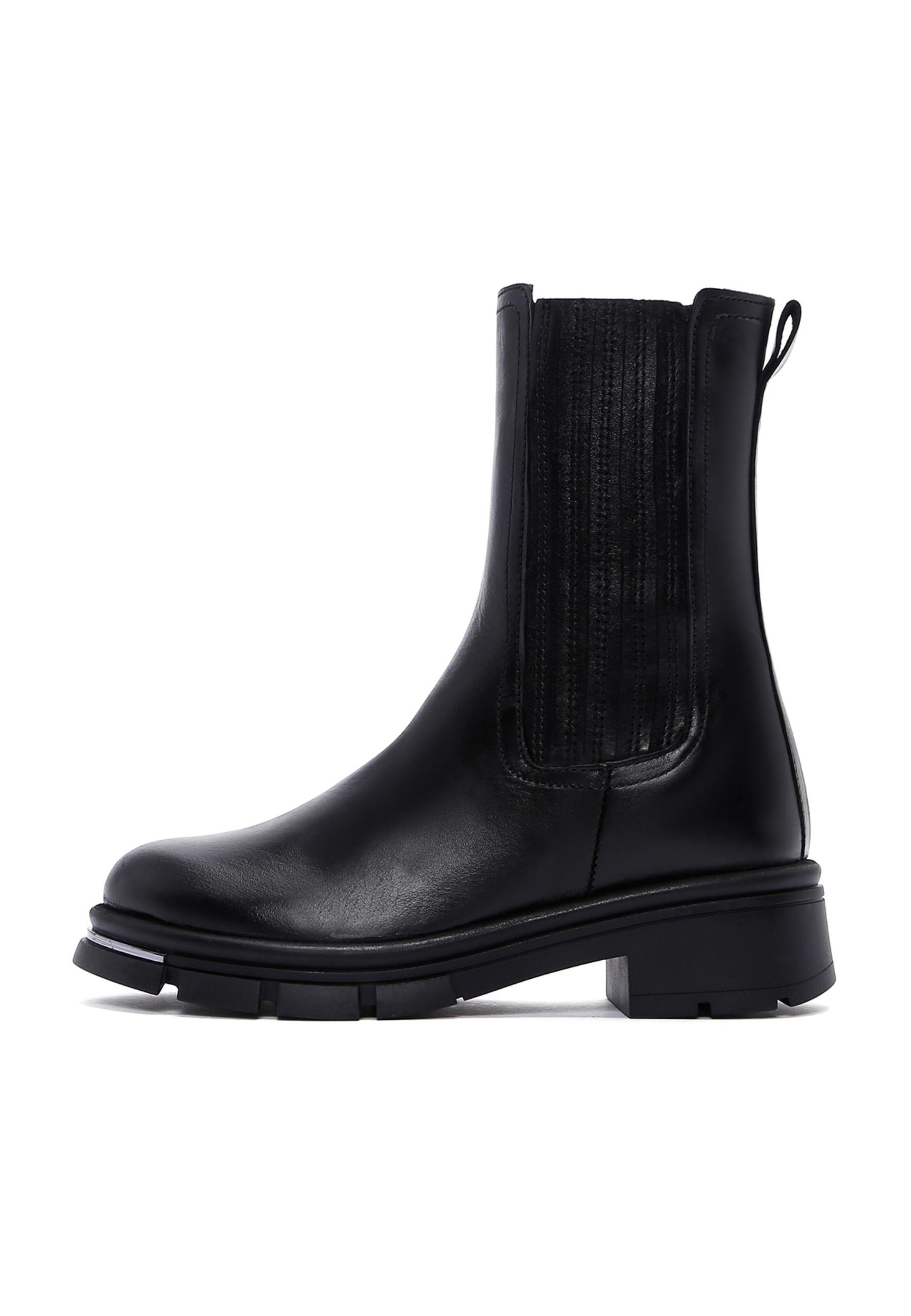 Chelsea Boots Derimod en noir : devant