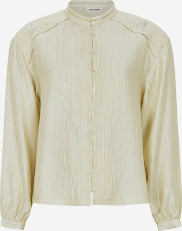 T-shirt ' SRJuliette ' Soft Rebels en beige : devant