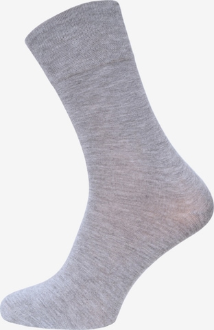 HomeOfSocks Socks 'HOS752' in Grey: front