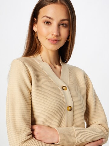 Cardigan 'Ottoman' Warehouse en beige