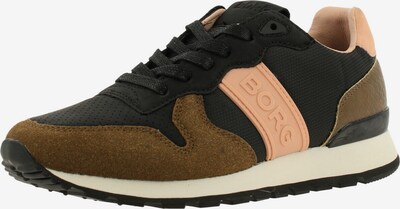 BJÖRN BORG Sneakers 'R455 CTR' in Brown / Apricot / Black, Item view