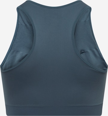 Only Play Curvy Bustier Sport-BH 'Daisy' in Blau