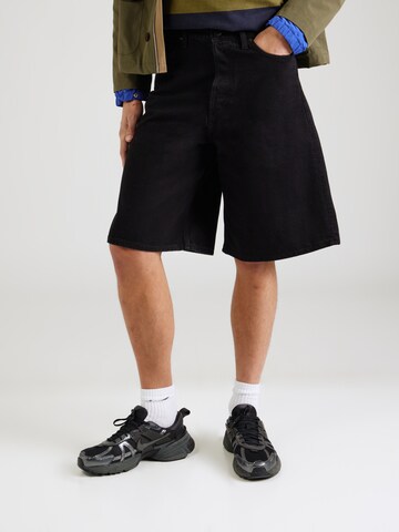 Baggy Jean 'Astro' WEEKDAY en noir : devant
