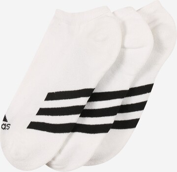 ADIDAS GOLF Sportovní ponožky – bílá: přední strana