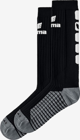 ERIMA Athletic Socks in Black: front