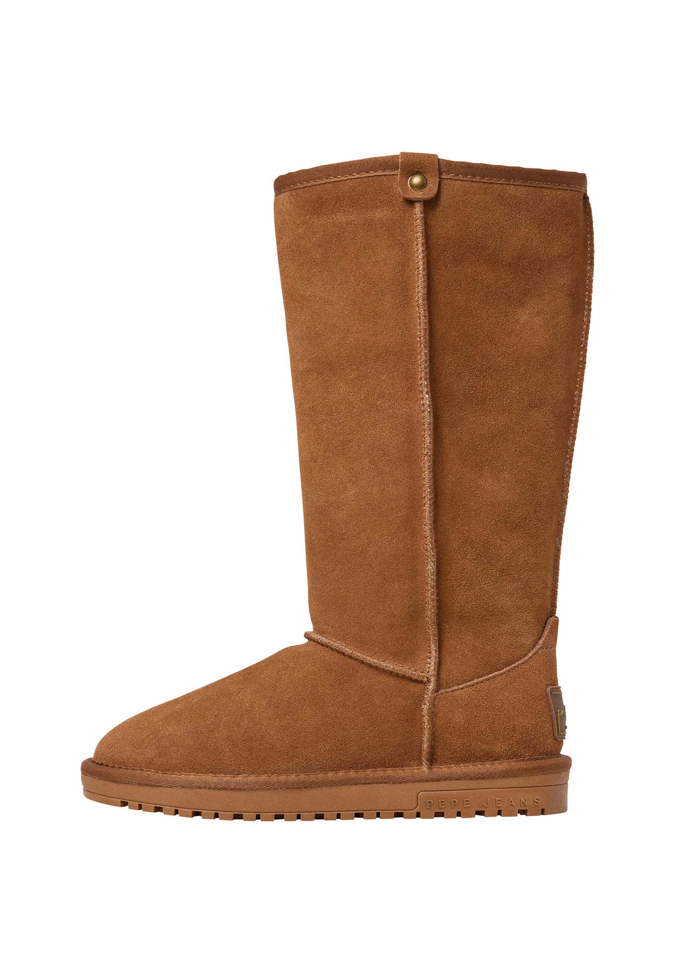 Après-ski 'Diss Heritage' Pepe Jeans en marron : devant