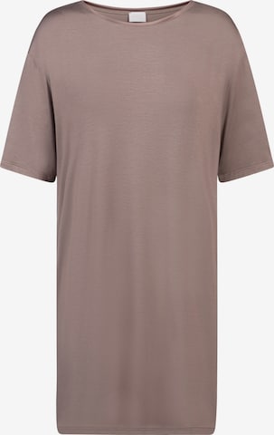 Chemise de nuit 'Pure Chic' Mey en marron : devant