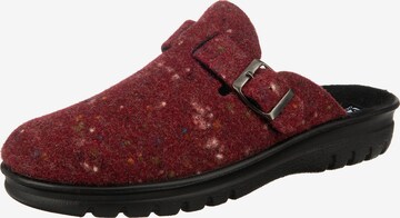 Westland Slippers 'Metz' in Red: front