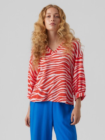 VERO MODA Bluse 'Seba' in Orange: Vorderseite