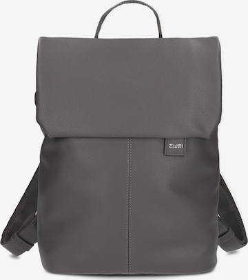 Sac à dos 'MADEMOISELLE.M MR13' ZWEI en gris : devant