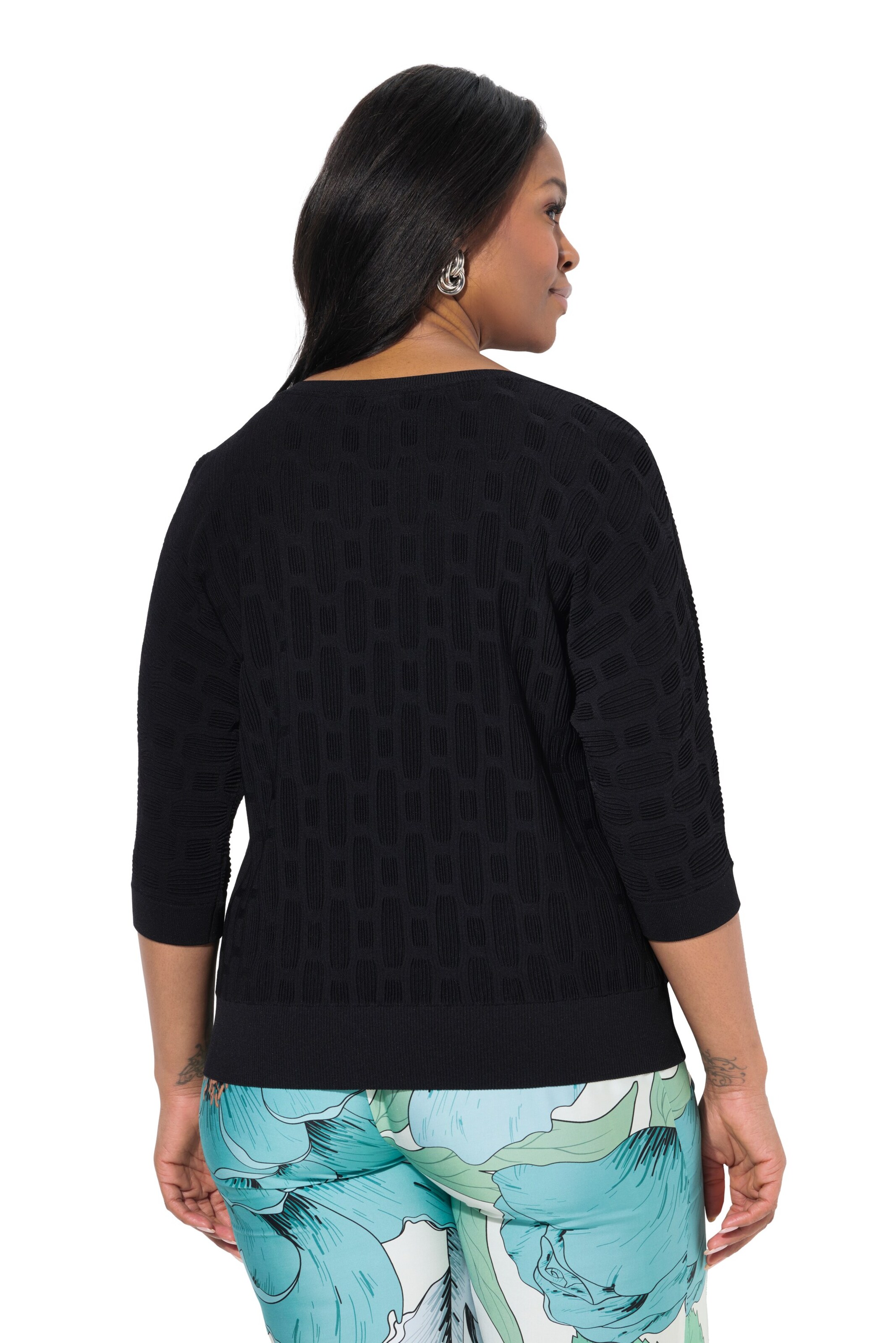 Ulla Popken Trui in Zwart