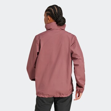 ADIDAS TERREX Outdoor Jacket 'Ess' in Purple