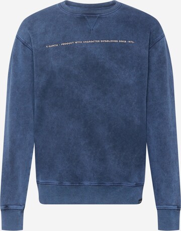 GARCIA Sweatshirt in Blau: predná strana