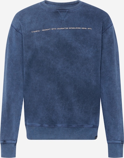 GARCIA Sweatshirt in Blue / Dark blue / White, Item view
