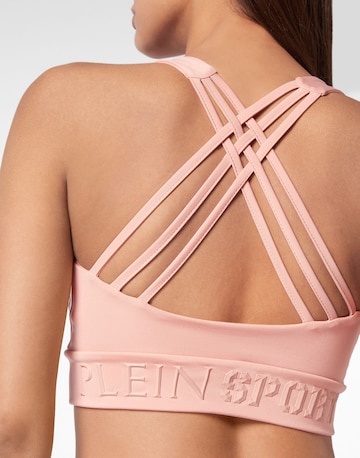 Plein Sport - Soutien Bustier Soutien de desporto em rosa