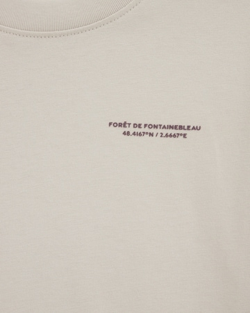 T-Shirt WE Fashion en beige