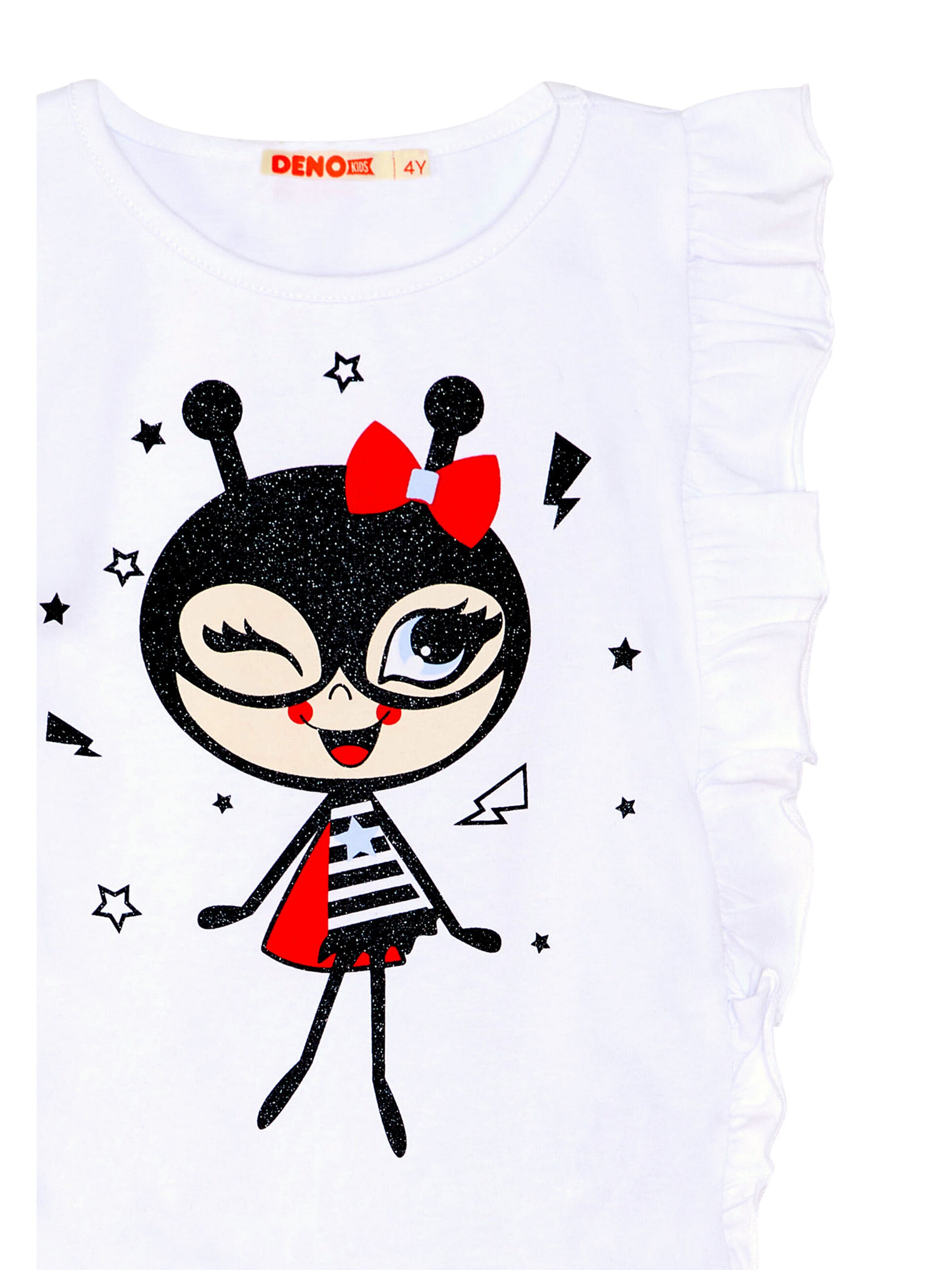 Denokids Trainingspak 'Bug Love' in Rood