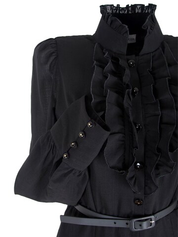 Rua & Rua Blusenkleid in Schwarz