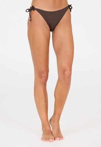 Athlecia Bikinihose 'Larinie' in Braun: Vorderseite