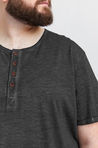 !Solid Shirt 'Tihn' in Schwarz