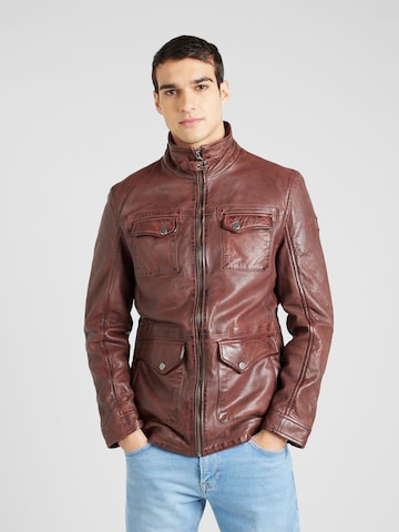 Gipsy Between-Season Jacket 'Tjark' in Brown: front