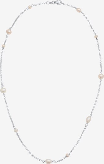 ELLI Perlenkette in silber, Produktansicht