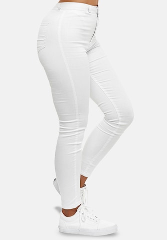 Elara Skinny Jeans in Wit
