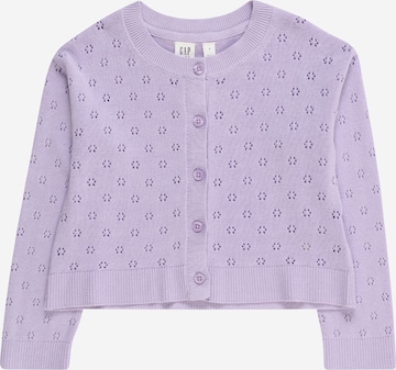 GAP Knit cardigan 'EASTER' in Purple: front