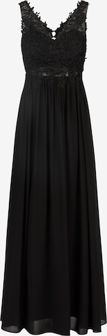 Robe de soirée Kraimod en noir : devant