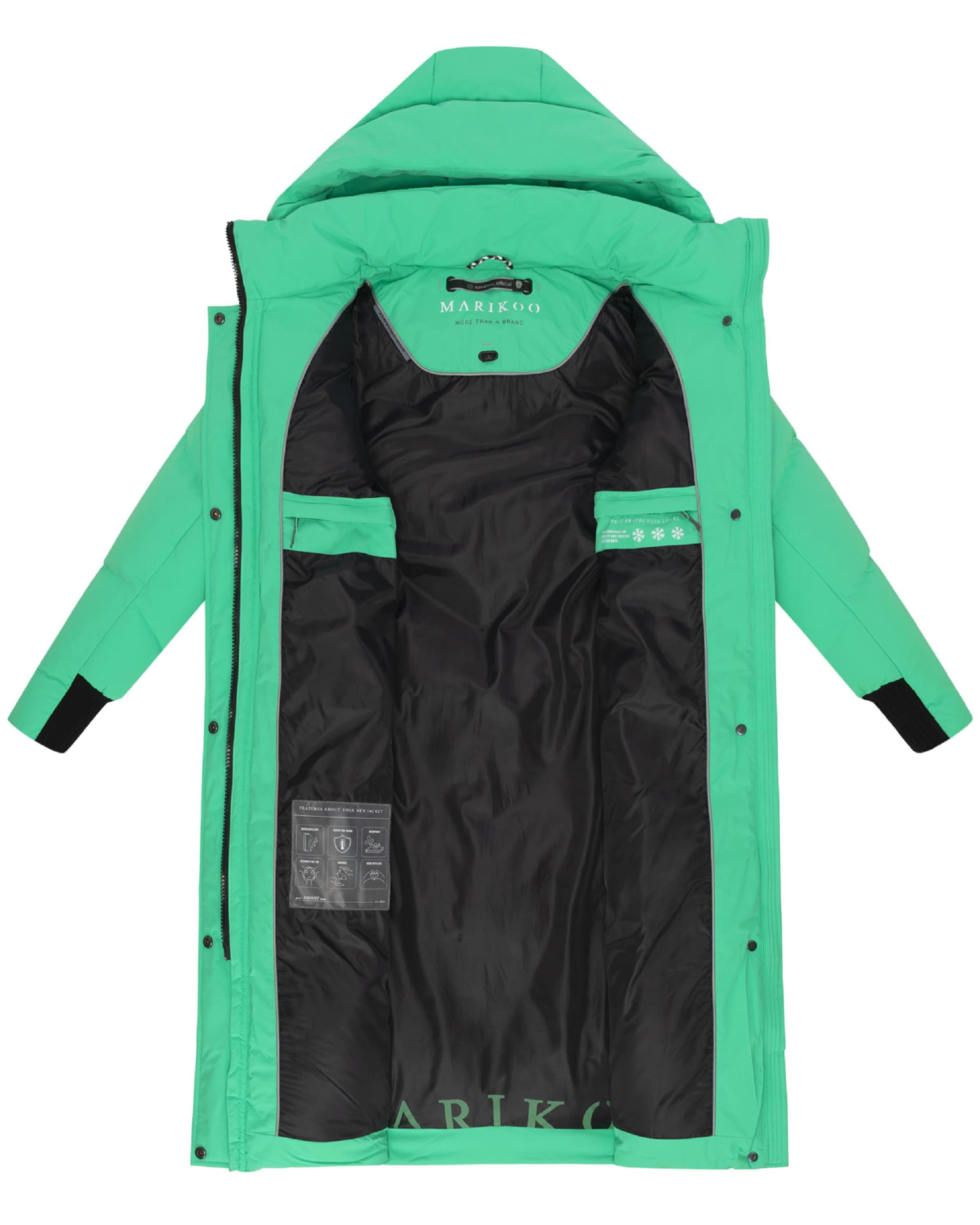 Manteau d’hiver 'Teonaa 16' MARIKOO en vert