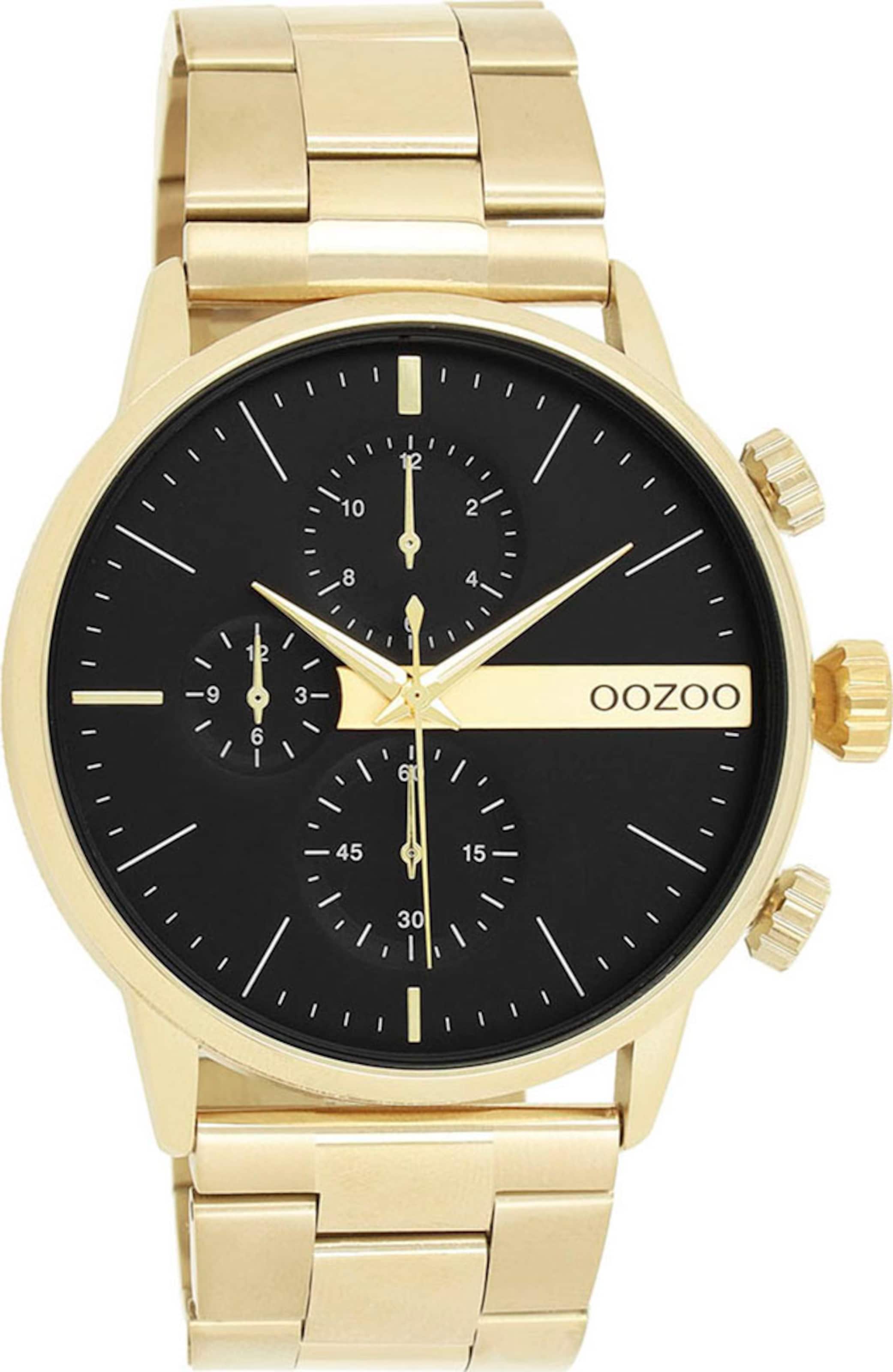 OOZOO Analog Watch in Gold: front