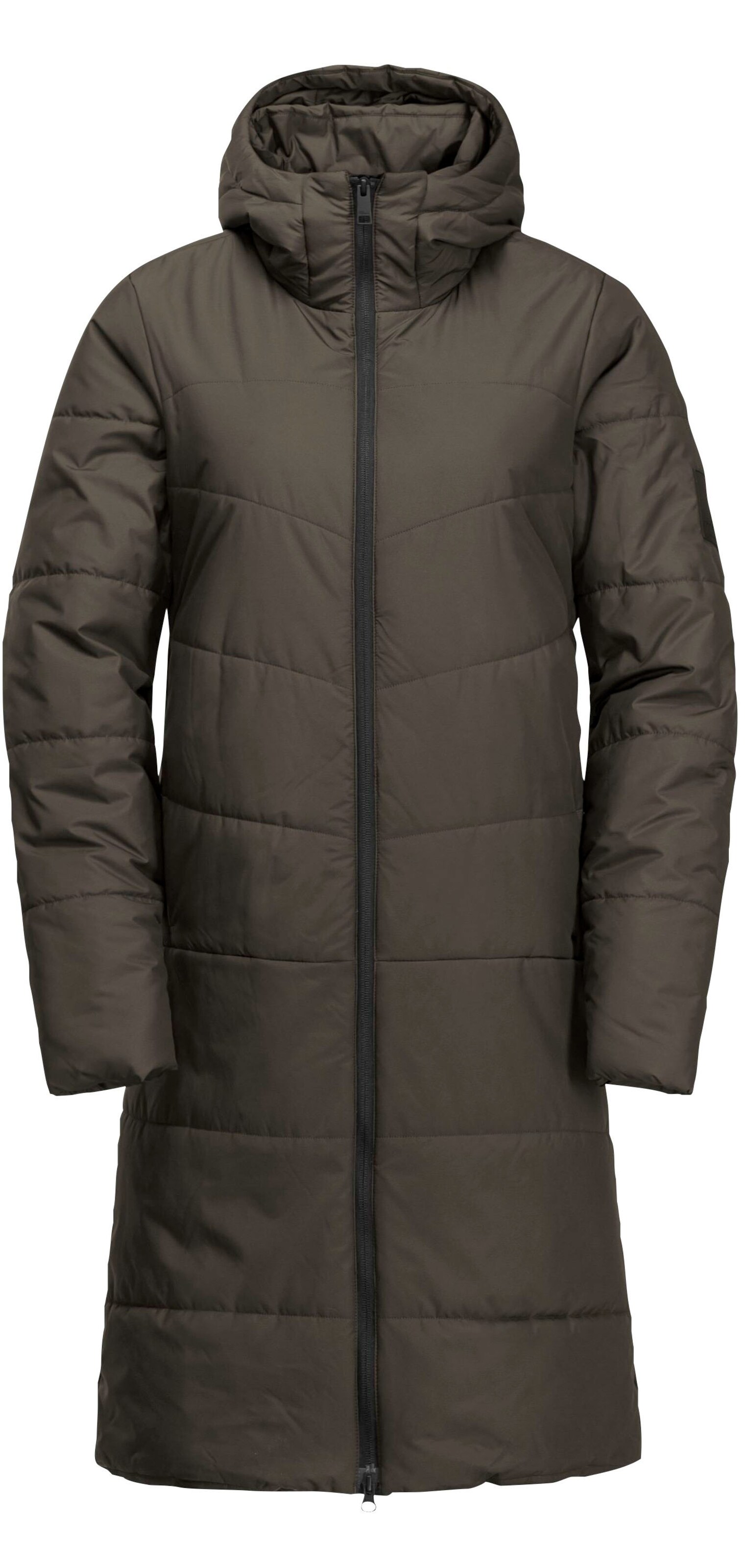 JACK WOLFSKIN Winter Coat in Green: front