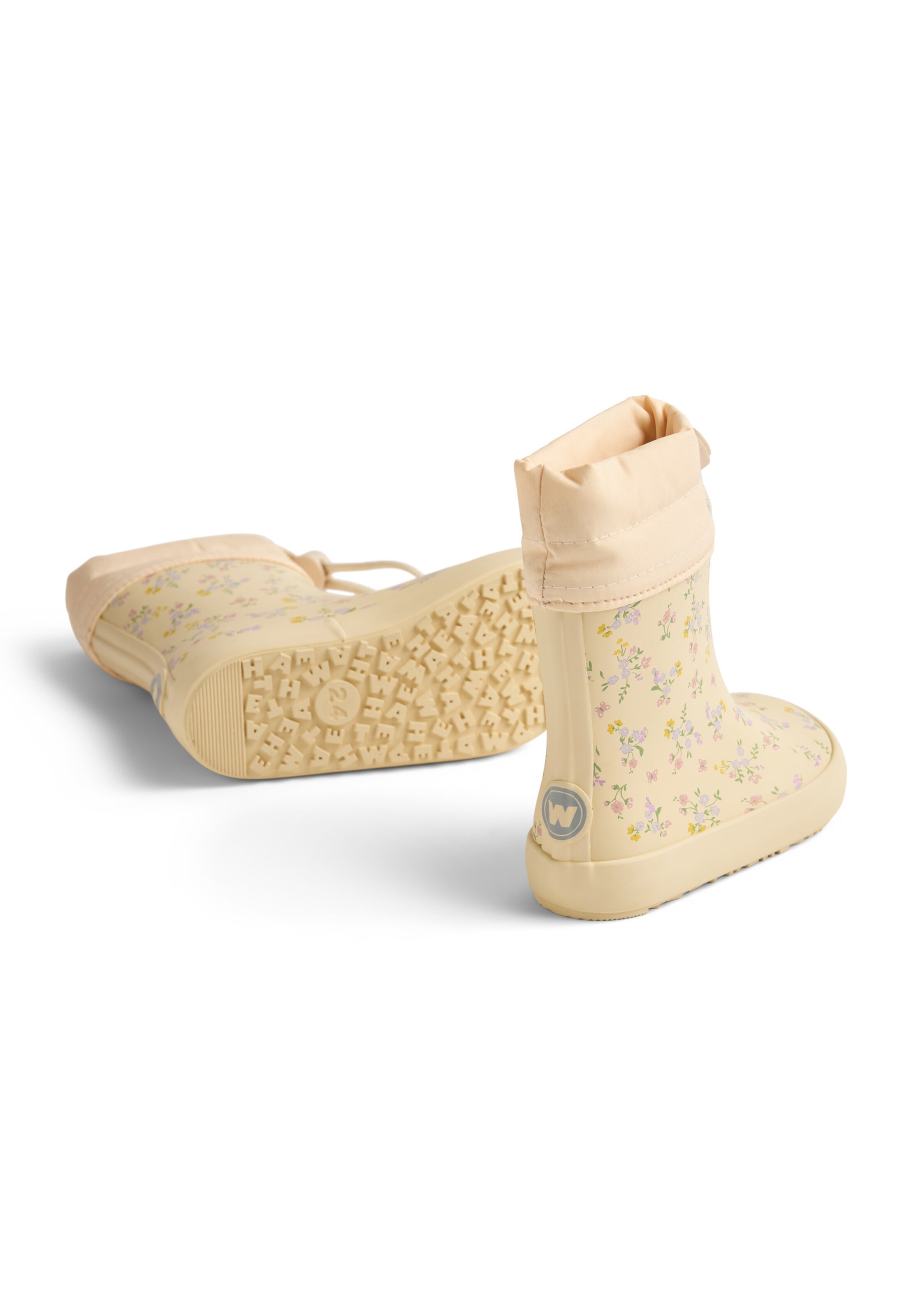 WHEAT Regenlaarzen in Geel