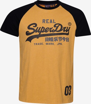 Superdry Shirt in Gelb: predná strana