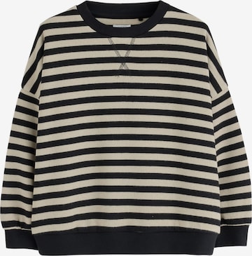 Next Sweatshirt i svart: framsida