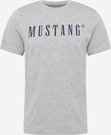 MUSTANG Shirt 'Alex' in Grey: front