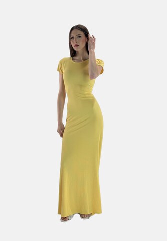 Elara Kleid in Gelb