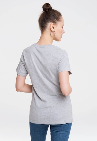 LOGOSHIRT Shirt 'Star Wars' in Grey