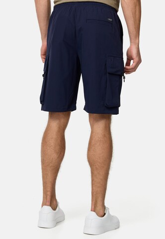 INDICODE JEANS Regular Cargo Pants ' Conan ' in Blue