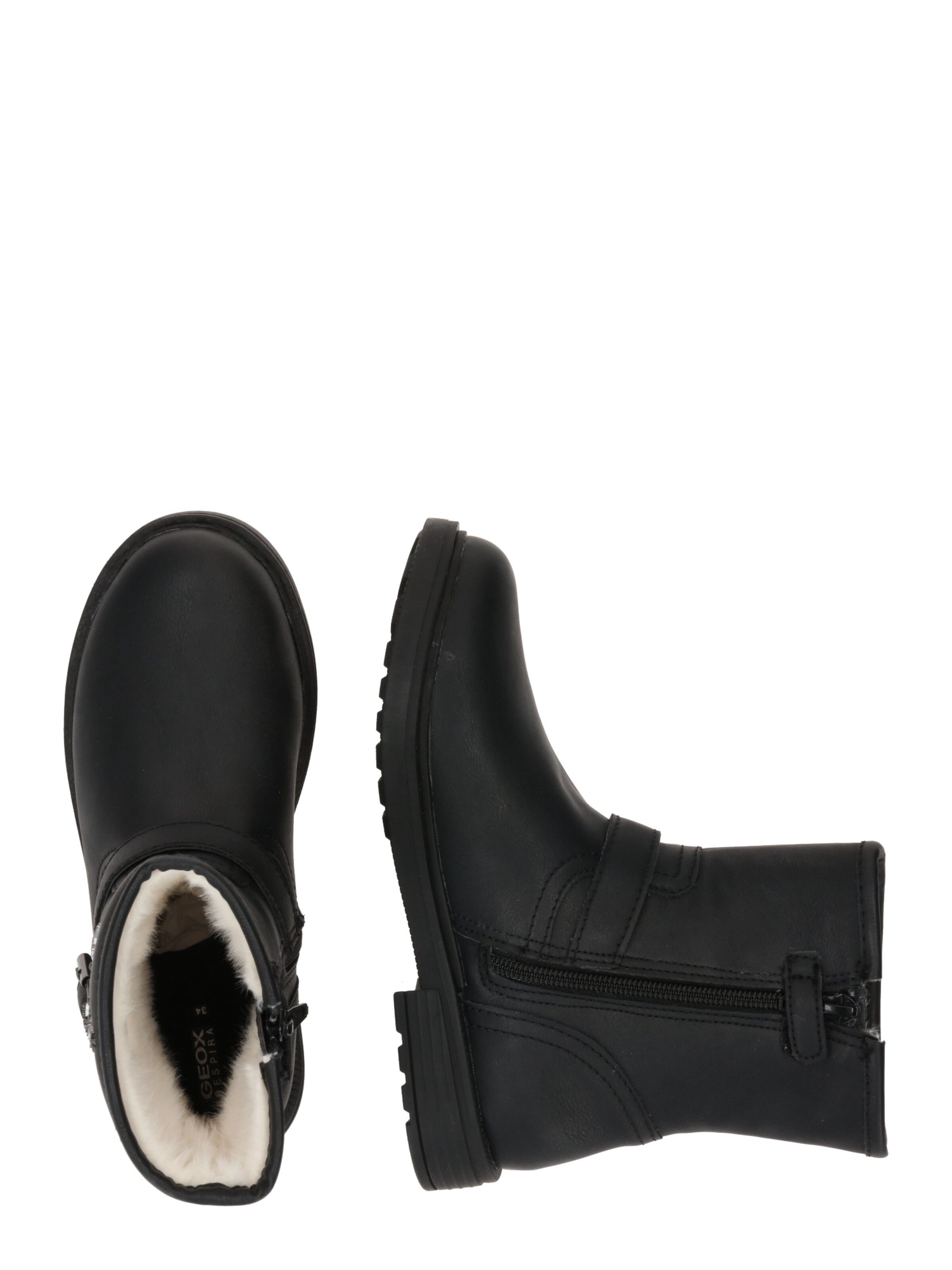 GEOX Laarzen 'Eclair' in Zwart